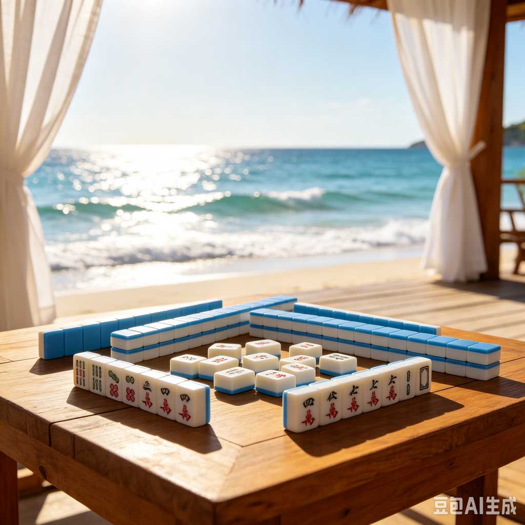premium resin mahjong game set