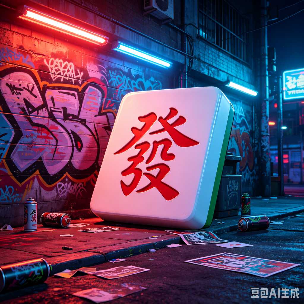 traditional oriental mahjong tiles